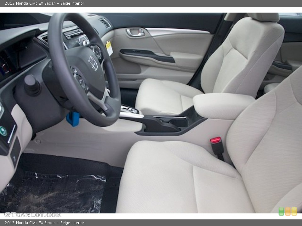 Beige Interior Photo for the 2013 Honda Civic EX Sedan #77091446