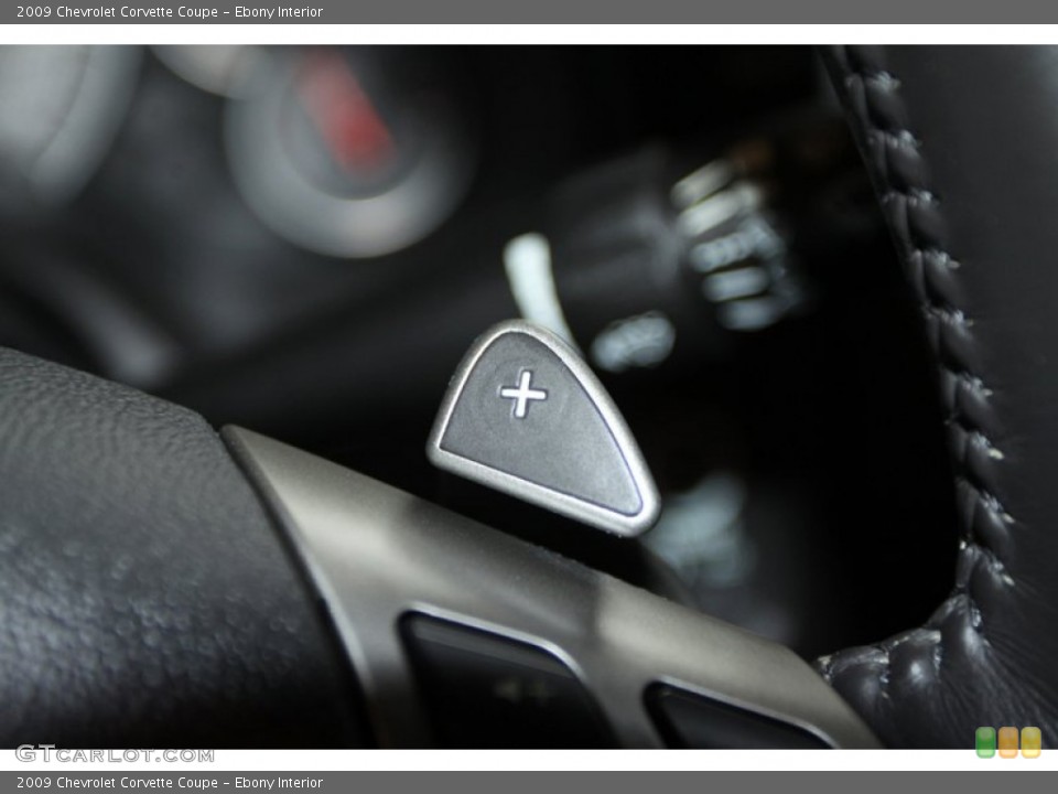 Ebony Interior Transmission for the 2009 Chevrolet Corvette Coupe #77092589