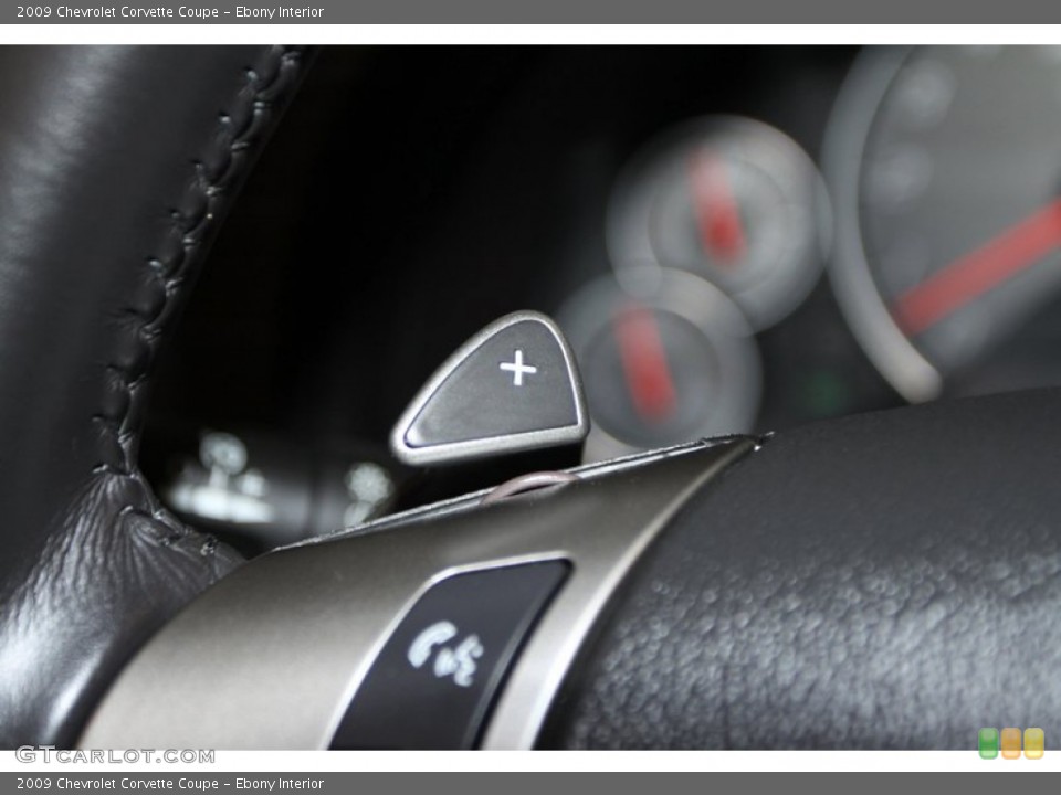 Ebony Interior Transmission for the 2009 Chevrolet Corvette Coupe #77092605