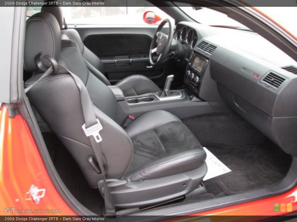 Dark Slate Gray Interior Photo for the 2009 Dodge Challenger SRT8 #77093573