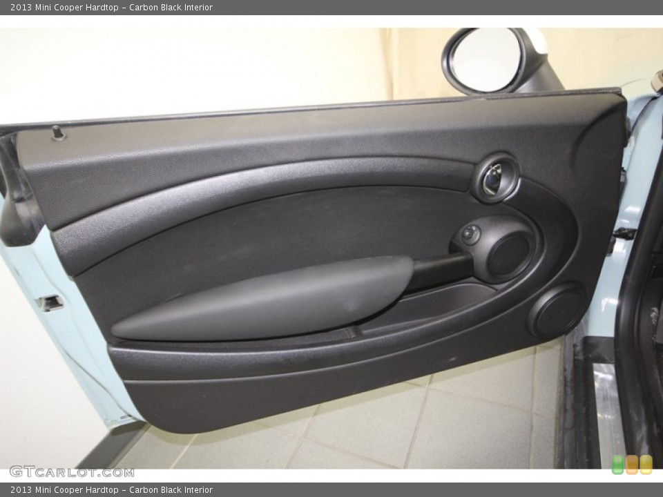 Carbon Black Interior Door Panel for the 2013 Mini Cooper Hardtop #77095229