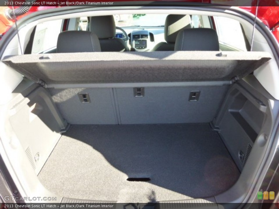 Jet Black/Dark Titanium Interior Trunk for the 2013 Chevrolet Sonic LT Hatch #77096329