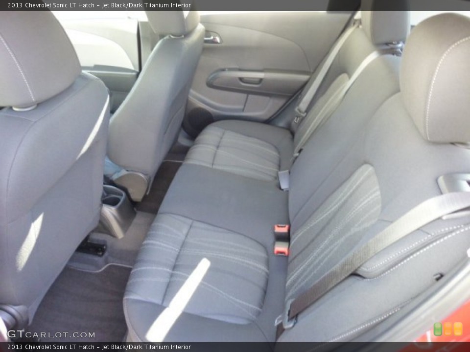 Jet Black/Dark Titanium Interior Rear Seat for the 2013 Chevrolet Sonic LT Hatch #77096348