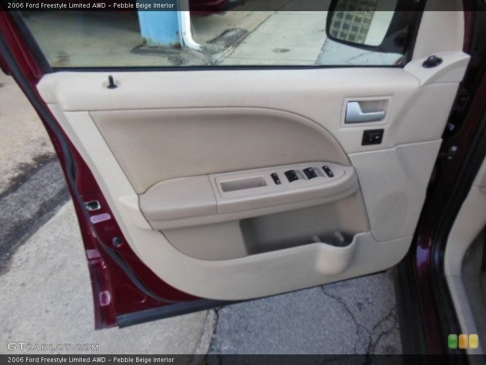 Pebble Beige Interior Door Panel for the 2006 Ford Freestyle Limited AWD #77098082