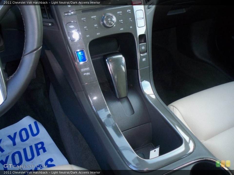 Light Neutral/Dark Accents Interior Transmission for the 2011 Chevrolet Volt Hatchback #77099564