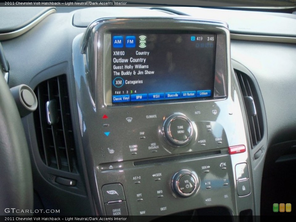 Light Neutral/Dark Accents Interior Controls for the 2011 Chevrolet Volt Hatchback #77099585
