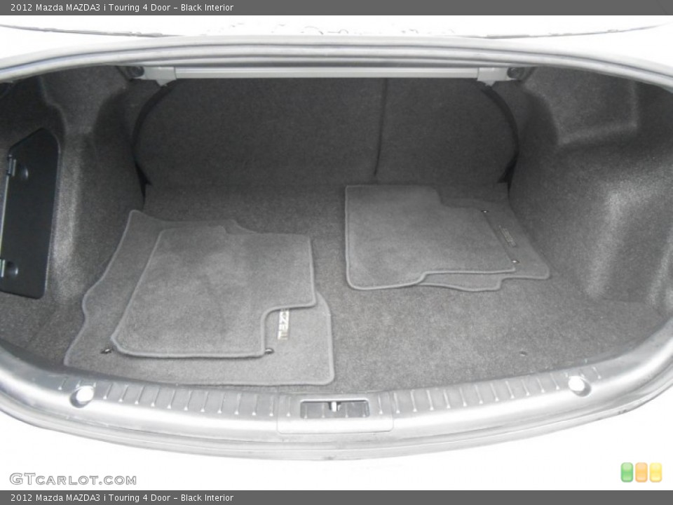 Black Interior Trunk for the 2012 Mazda MAZDA3 i Touring 4 Door #77099947