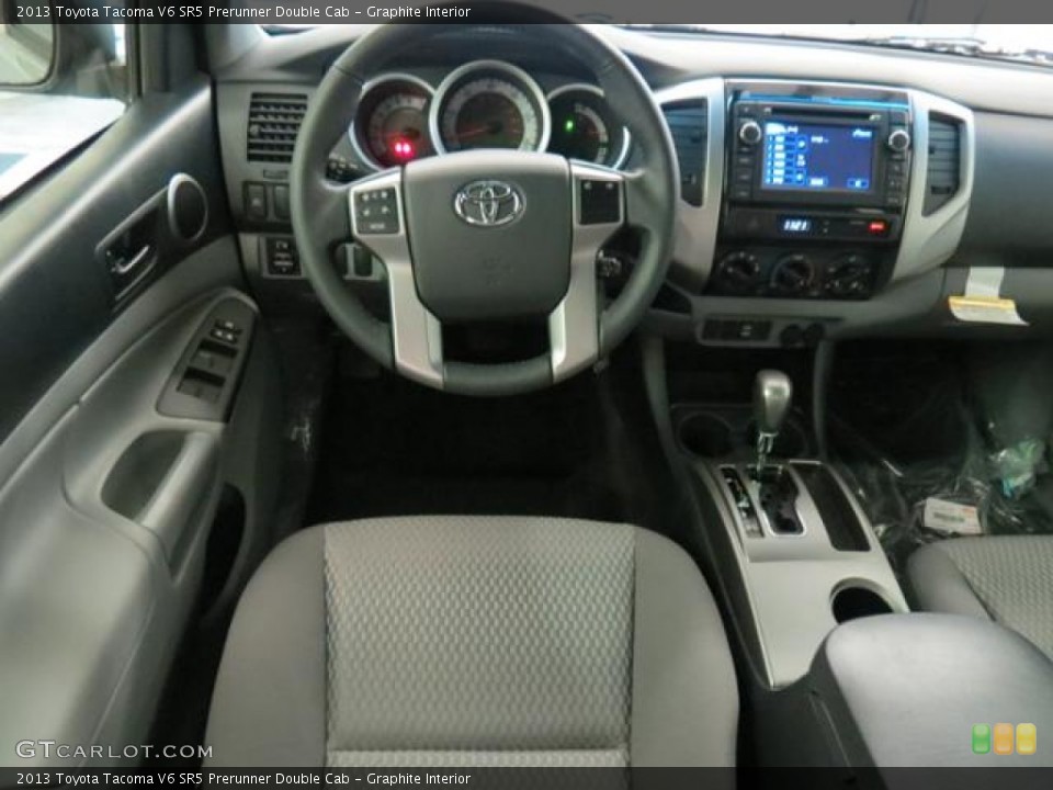 Graphite Interior Dashboard for the 2013 Toyota Tacoma V6 SR5 Prerunner Double Cab #77100887