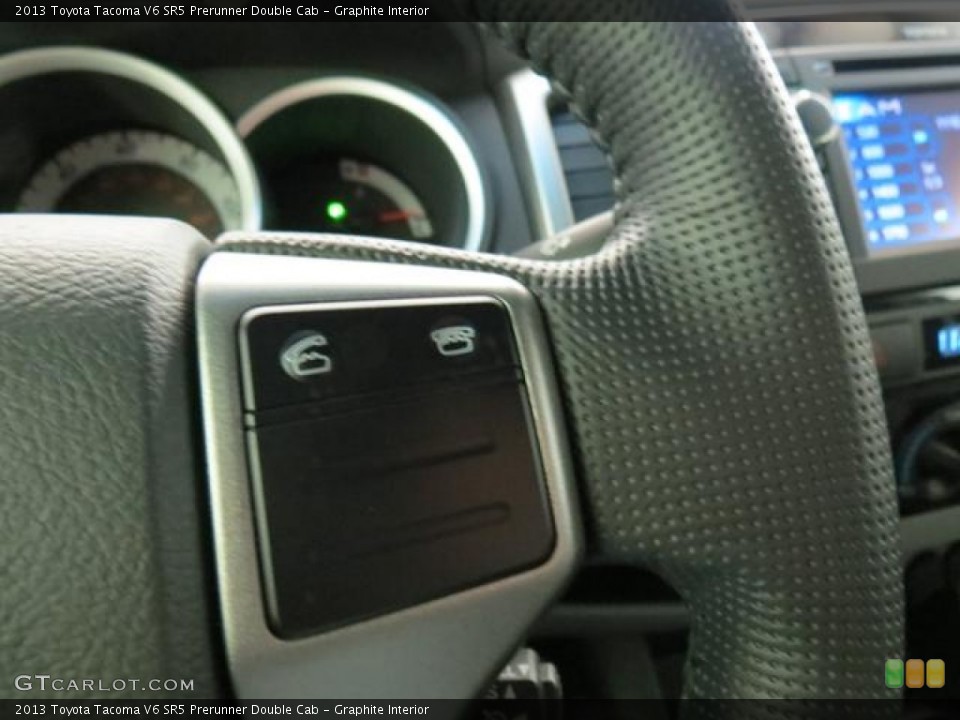 Graphite Interior Controls for the 2013 Toyota Tacoma V6 SR5 Prerunner Double Cab #77101033