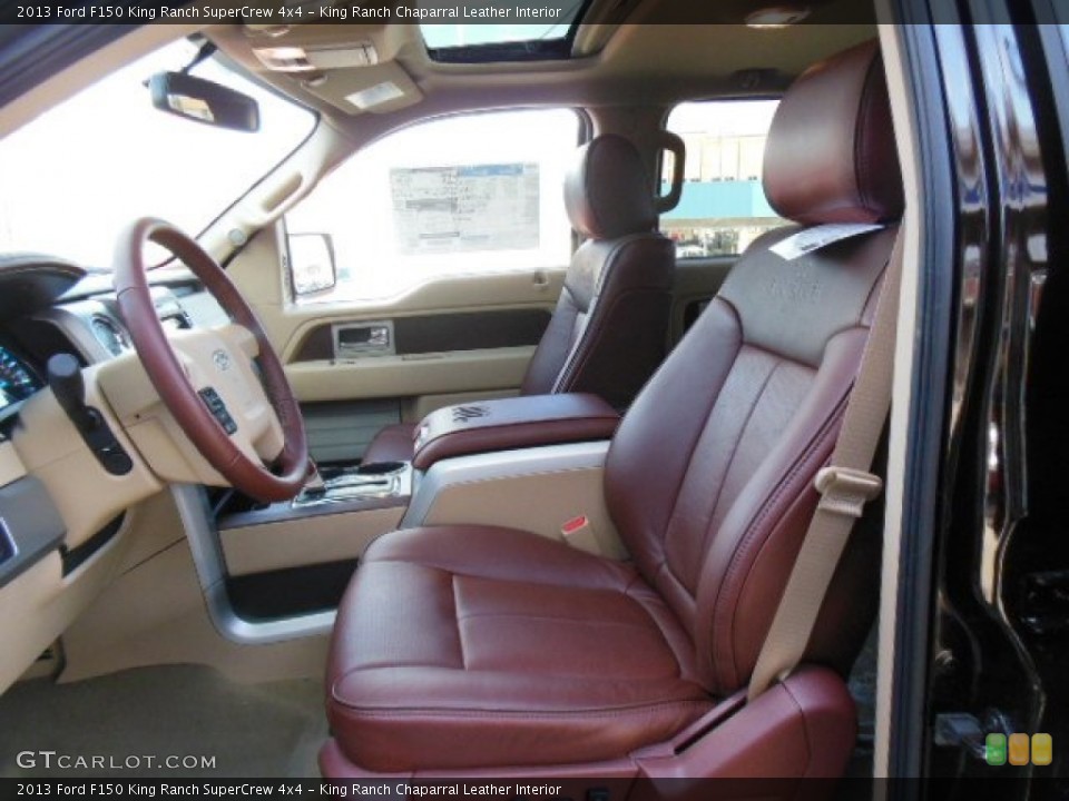 King Ranch Chaparral Leather Interior Photo for the 2013 Ford F150 King Ranch SuperCrew 4x4 #77101301