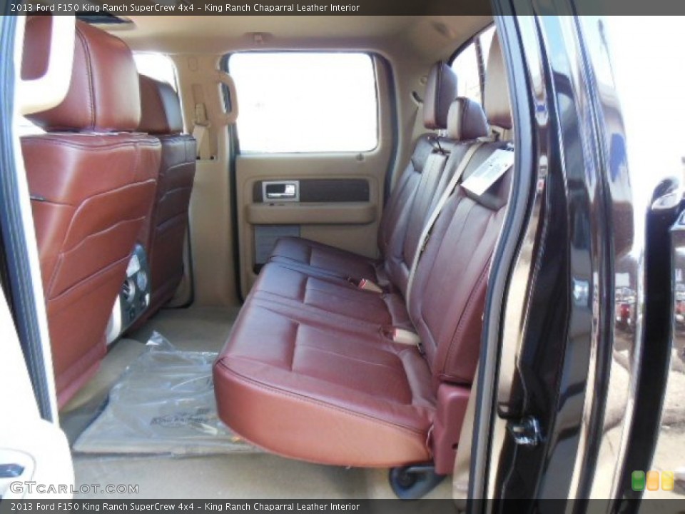 King Ranch Chaparral Leather Interior Rear Seat for the 2013 Ford F150 King Ranch SuperCrew 4x4 #77101330