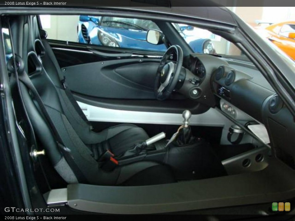 Black Interior Photo for the 2008 Lotus Exige S #7710323