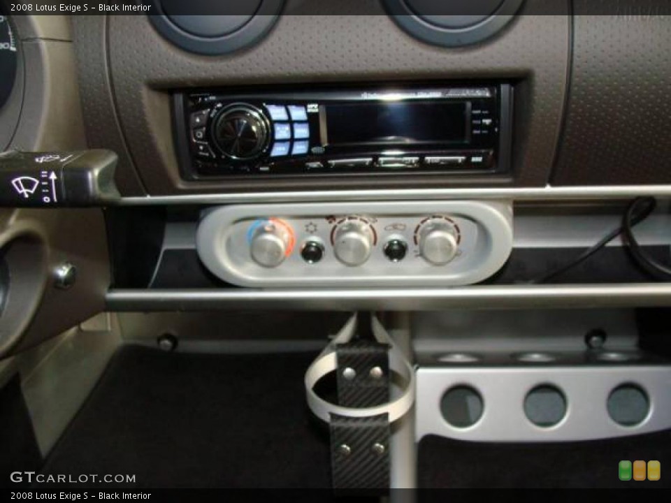 Black Interior Controls for the 2008 Lotus Exige S #7710353