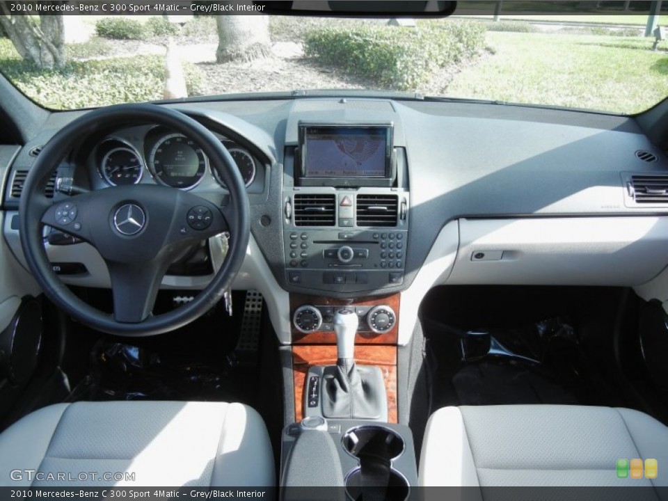Grey/Black Interior Dashboard for the 2010 Mercedes-Benz C 300 Sport 4Matic #77103792