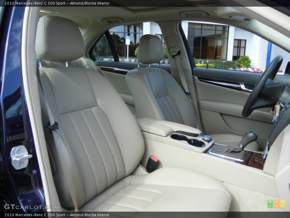 Almond/Mocha Interior Front Seat for the 2010 Mercedes-Benz C 300 Sport #77104022