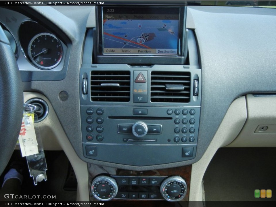 Almond/Mocha Interior Controls for the 2010 Mercedes-Benz C 300 Sport #77104070
