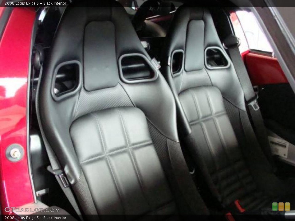 Black Interior Photo for the 2008 Lotus Exige S #7710438