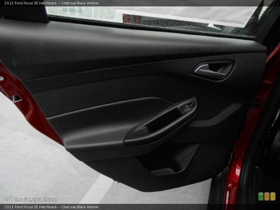 Charcoal Black Interior Door Panel for the 2013 Ford Focus SE Hatchback #77104425