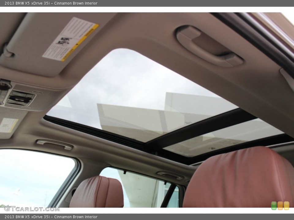 Cinnamon Brown Interior Sunroof for the 2013 BMW X5 xDrive 35i #77104877