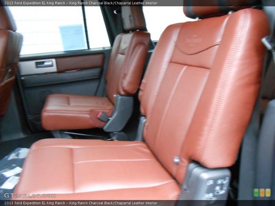 King Ranch Charcoal Black/Chaparral Leather Interior Rear Seat for the 2013 Ford Expedition EL King Ranch #77105678