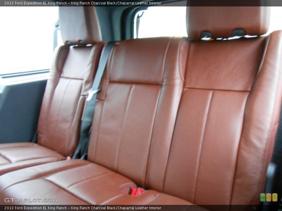 King Ranch Charcoal Black/Chaparral Leather Interior Rear Seat for the 2013 Ford Expedition EL King Ranch #77105681