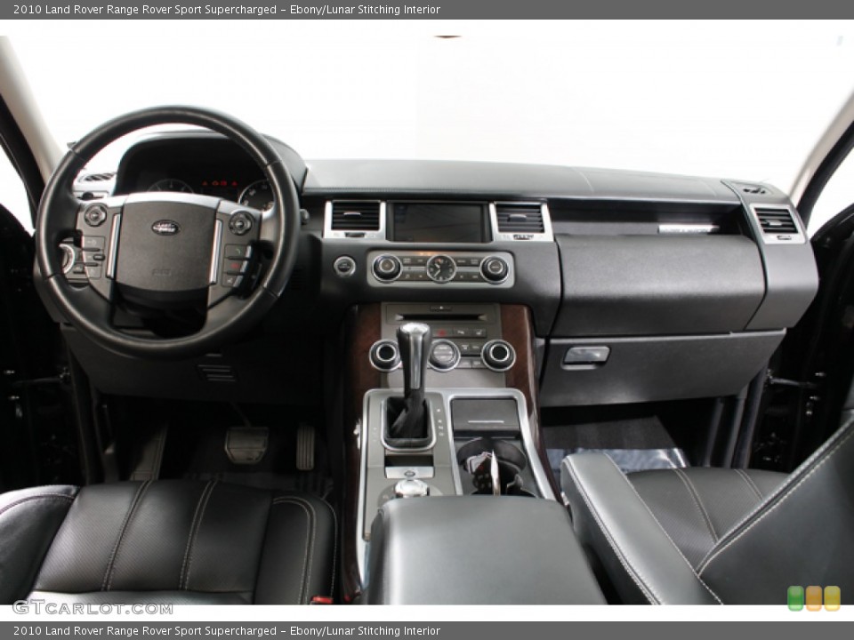Ebony/Lunar Stitching Interior Dashboard for the 2010 Land Rover Range Rover Sport Supercharged #77106295