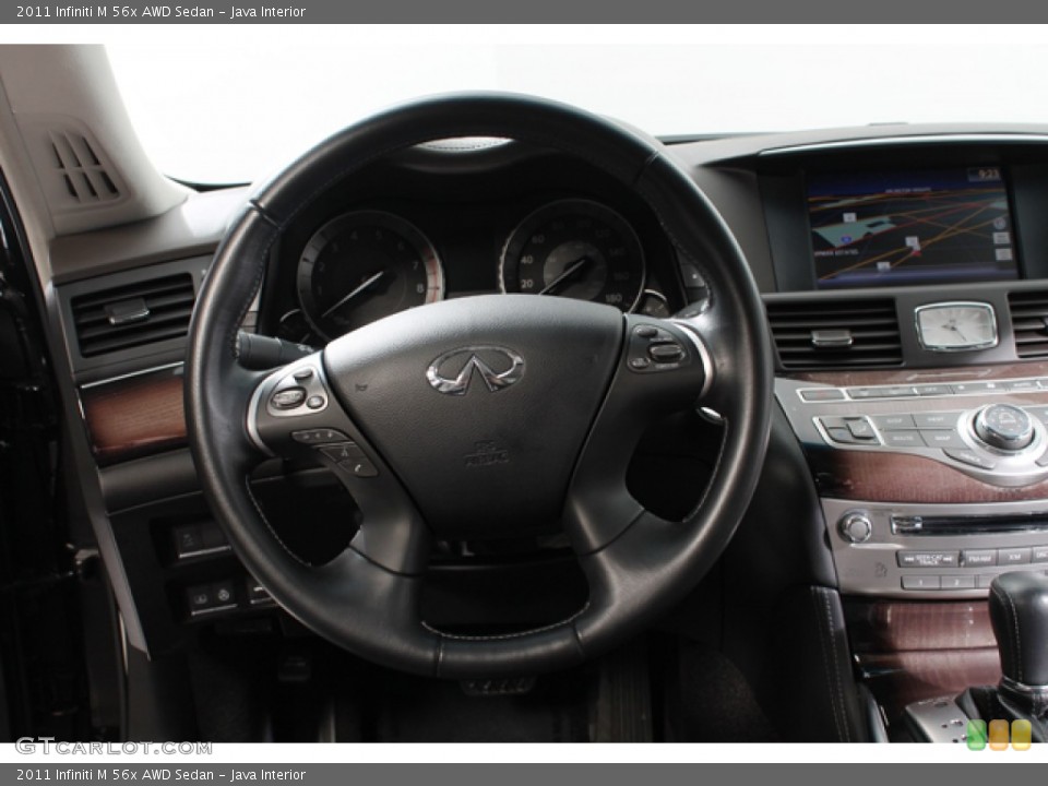 Java Interior Steering Wheel for the 2011 Infiniti M 56x AWD Sedan #77106547