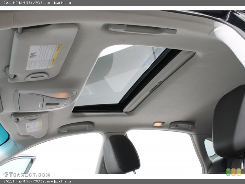 Java Interior Sunroof for the 2011 Infiniti M 56x AWD Sedan #77106598