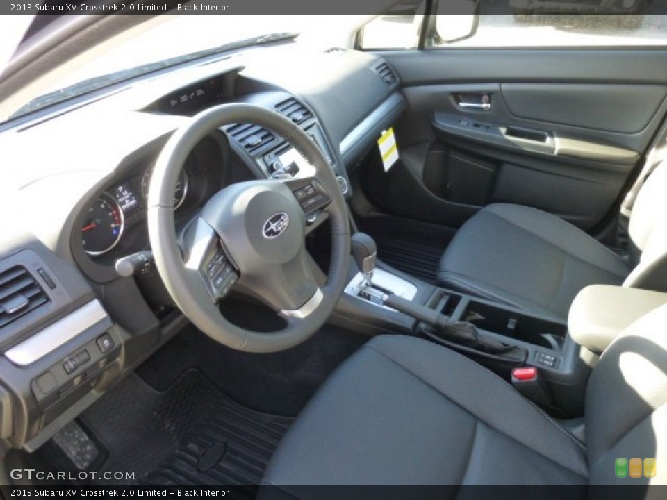 Black Interior Photo for the 2013 Subaru XV Crosstrek 2.0 Limited #77108710