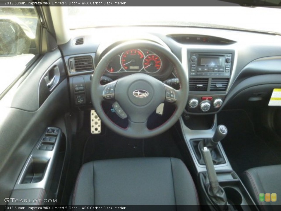 WRX Carbon Black Interior Dashboard for the 2013 Subaru Impreza WRX Limited 5 Door #77109446