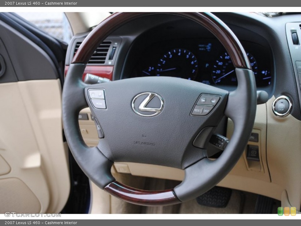 Cashmere Interior Steering Wheel for the 2007 Lexus LS 460 #77109502