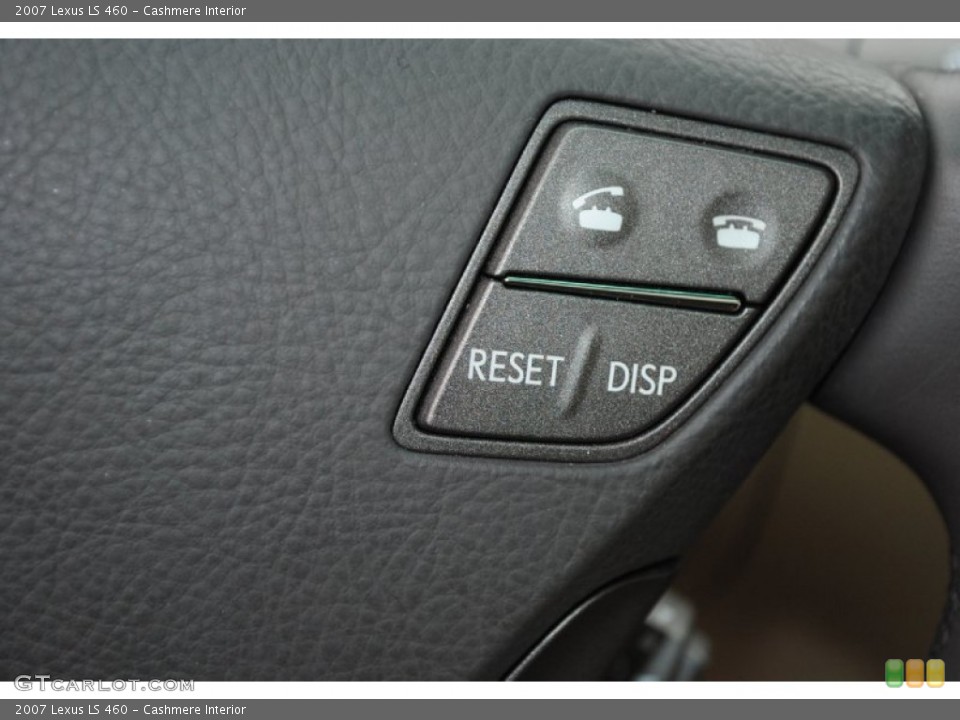 Cashmere Interior Controls for the 2007 Lexus LS 460 #77109671