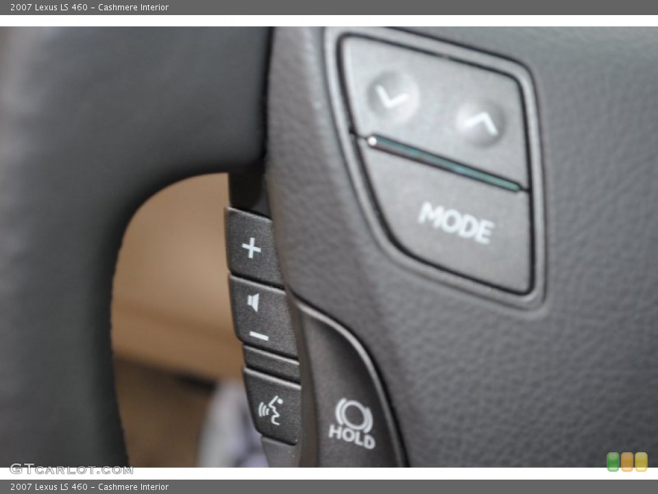Cashmere Interior Controls for the 2007 Lexus LS 460 #77109683