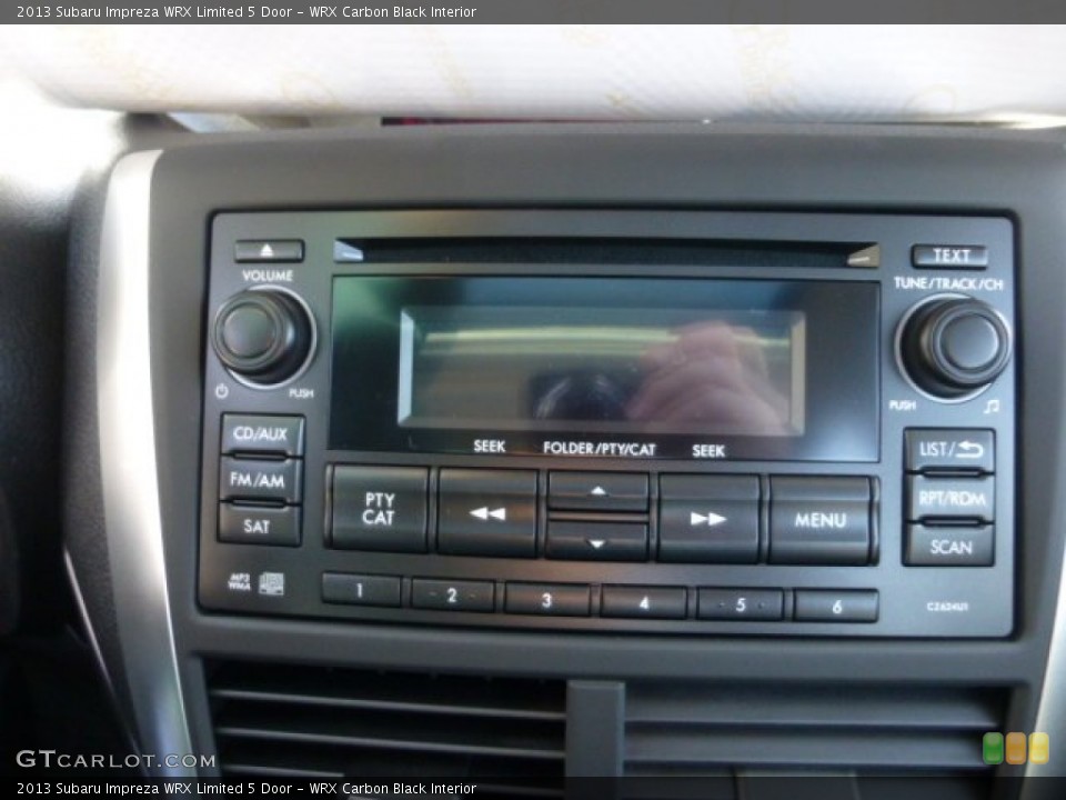 WRX Carbon Black Interior Audio System for the 2013 Subaru Impreza WRX Limited 5 Door #77109710