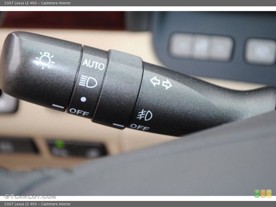 Cashmere Interior Controls for the 2007 Lexus LS 460 #77109717