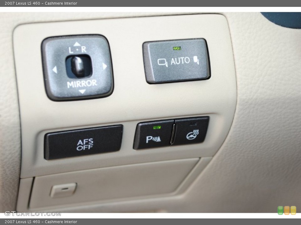 Cashmere Interior Controls for the 2007 Lexus LS 460 #77109752