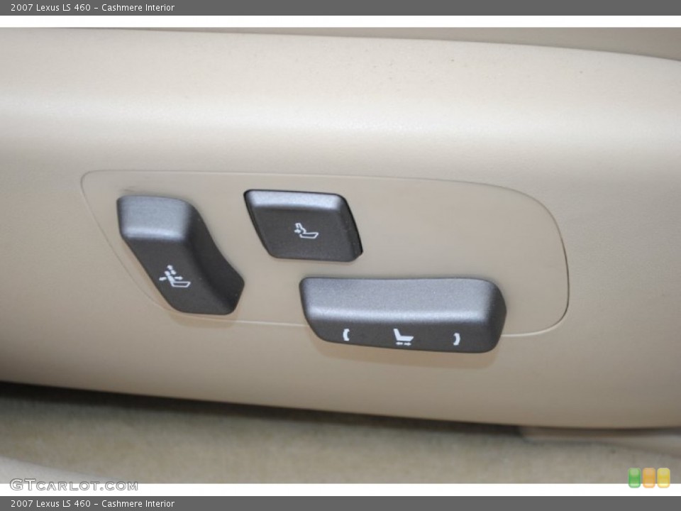 Cashmere Interior Controls for the 2007 Lexus LS 460 #77109763