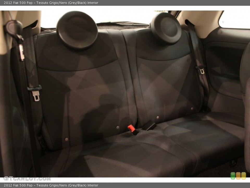 Tessuto Grigio/Nero (Grey/Black) Interior Rear Seat for the 2012 Fiat 500 Pop #77110997