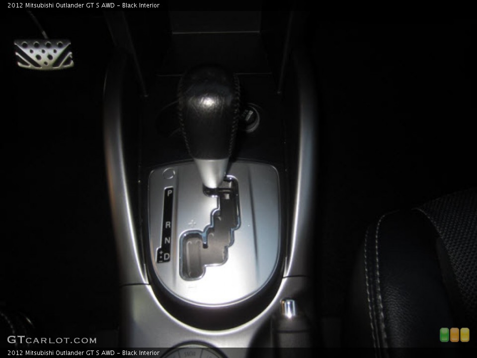 Black Interior Transmission for the 2012 Mitsubishi Outlander GT S AWD #77111402