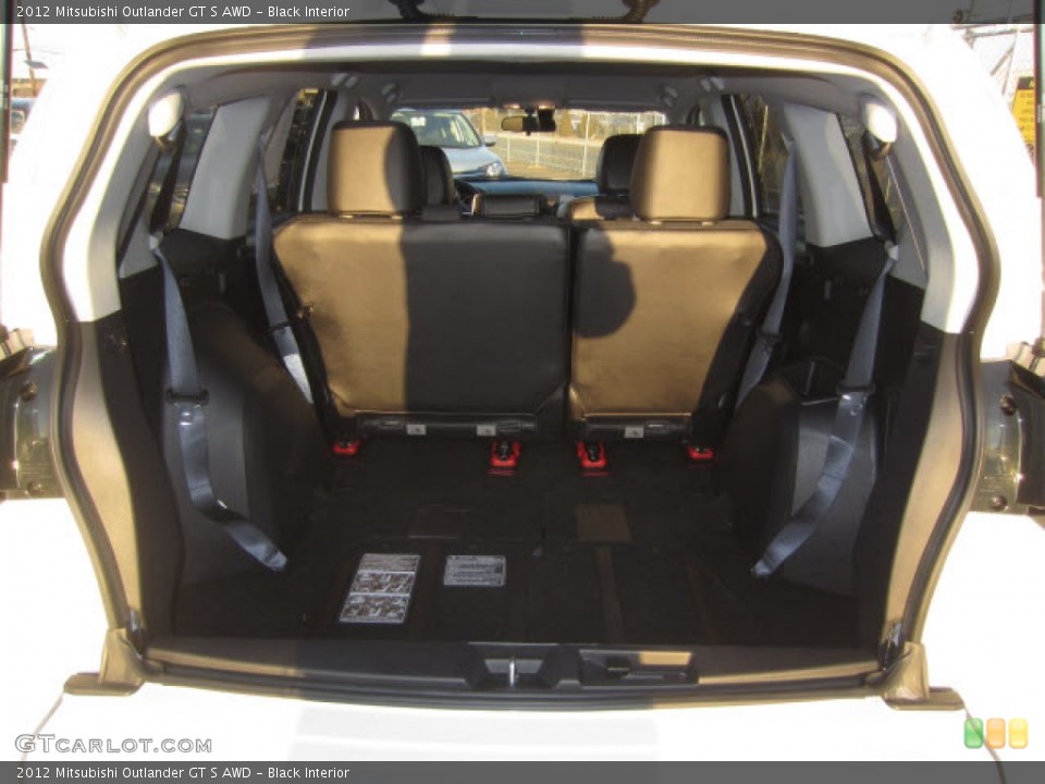 Black Interior Trunk for the 2012 Mitsubishi Outlander GT S AWD #77111445