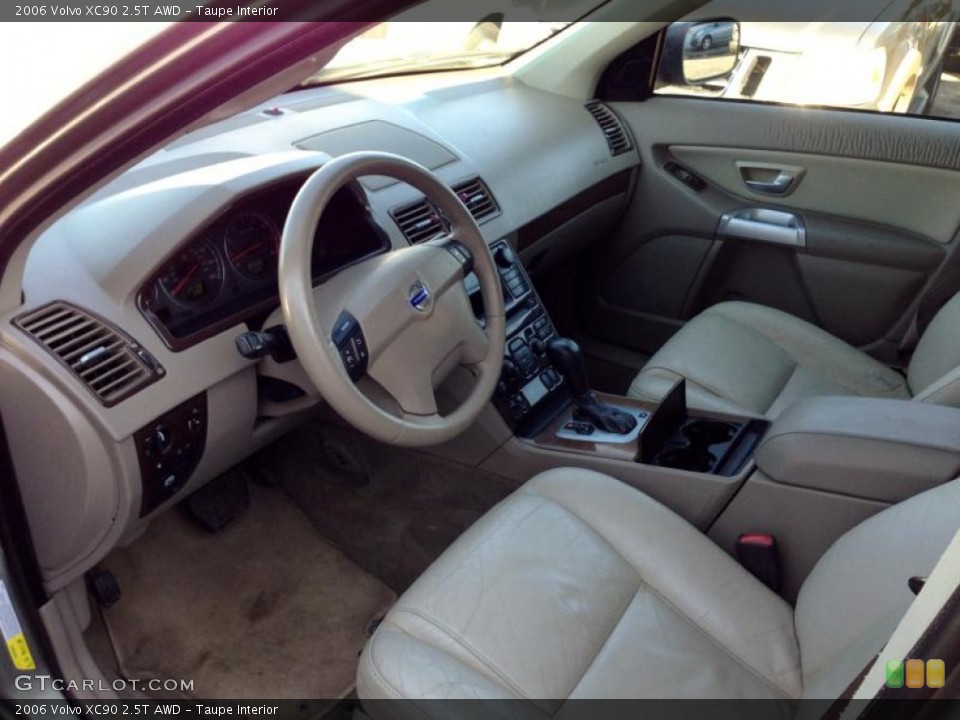 Taupe Interior Prime Interior for the 2006 Volvo XC90 2.5T AWD #77113111