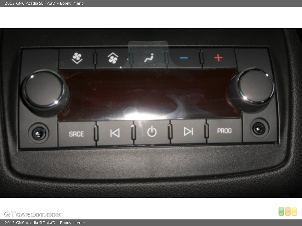 Ebony Interior Controls for the 2013 GMC Acadia SLT AWD #77113244