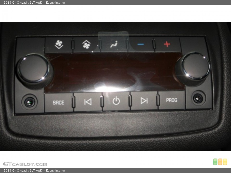 Ebony Interior Controls for the 2013 GMC Acadia SLT AWD #77113244