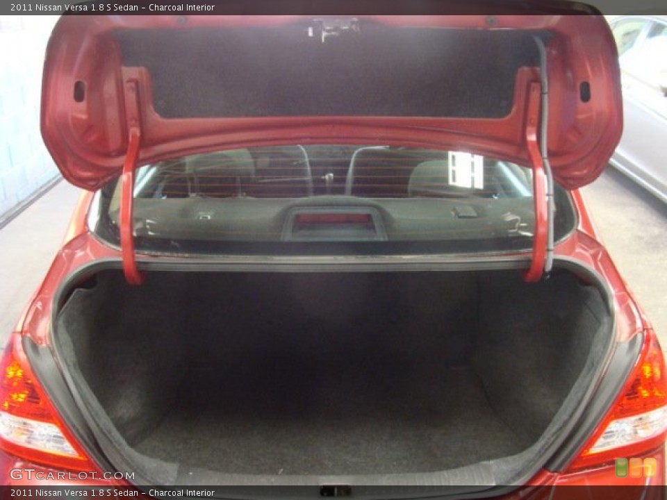 Charcoal Interior Trunk for the 2011 Nissan Versa 1.8 S Sedan #77113290