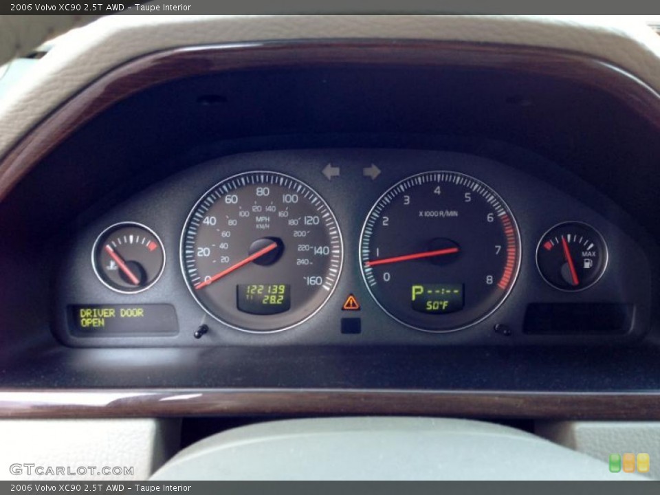 Taupe Interior Gauges for the 2006 Volvo XC90 2.5T AWD #77113307