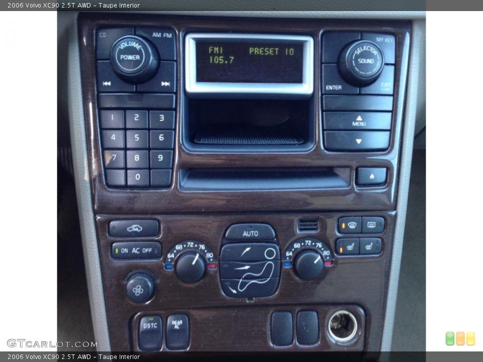 Taupe Interior Controls for the 2006 Volvo XC90 2.5T AWD #77113325