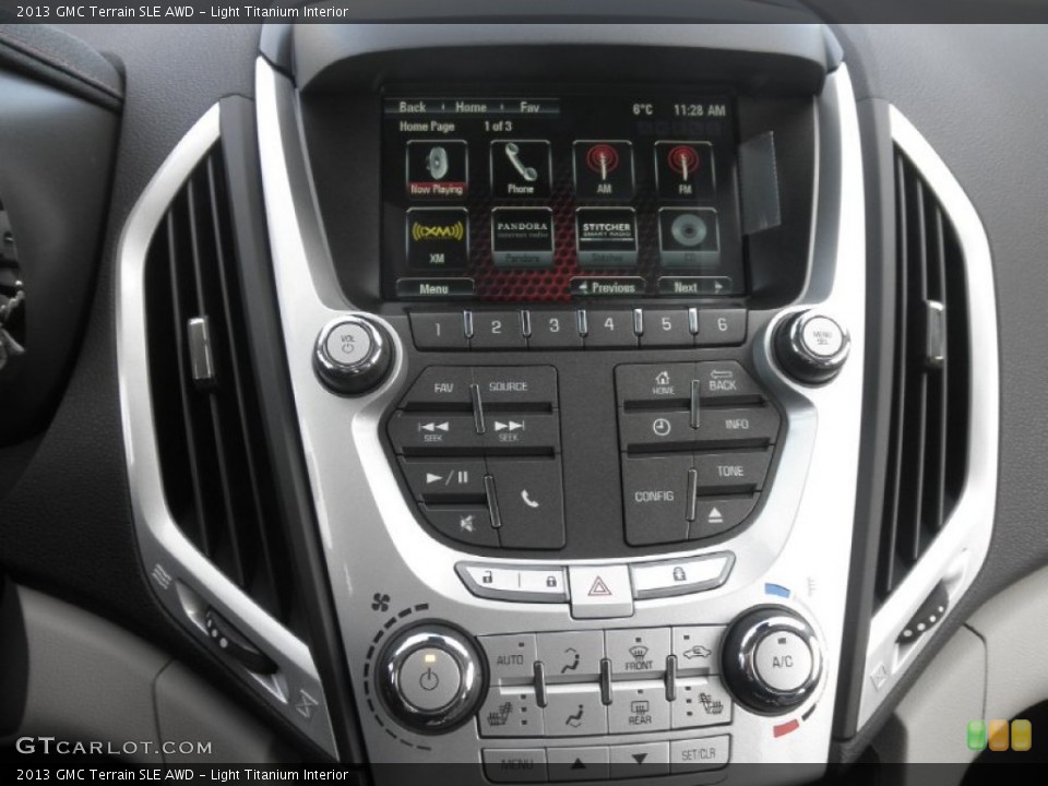 Light Titanium Interior Controls for the 2013 GMC Terrain SLE AWD #77114474