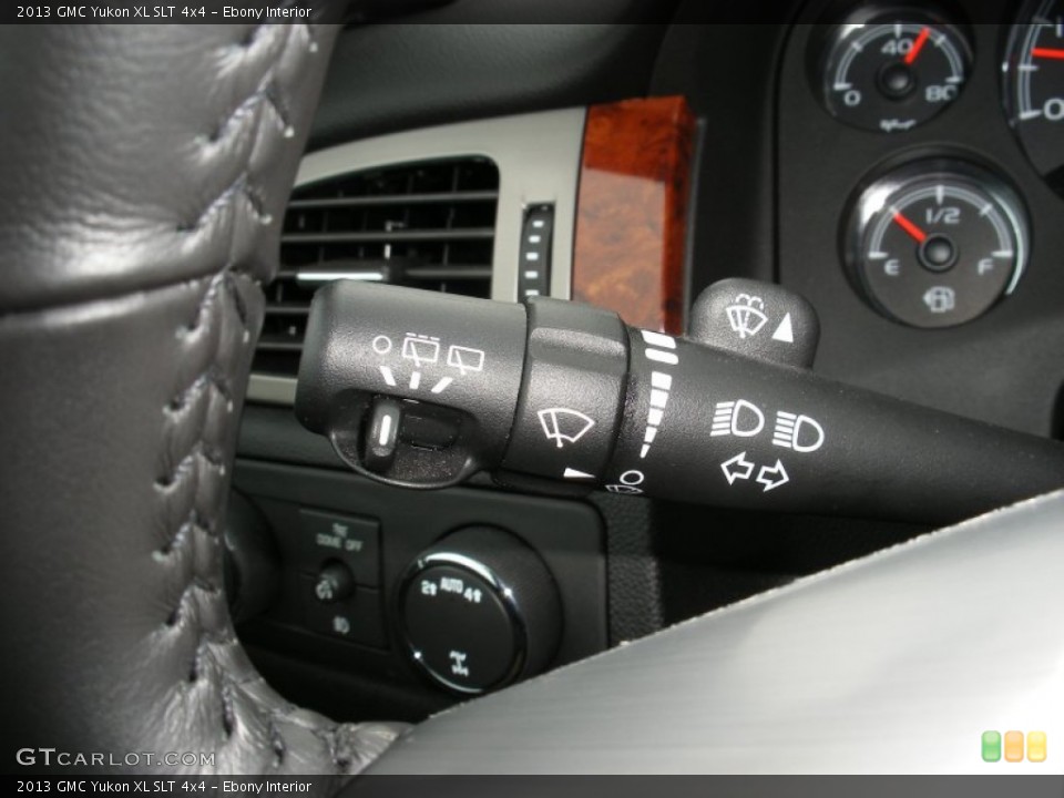 Ebony Interior Controls for the 2013 GMC Yukon XL SLT 4x4 #77115394