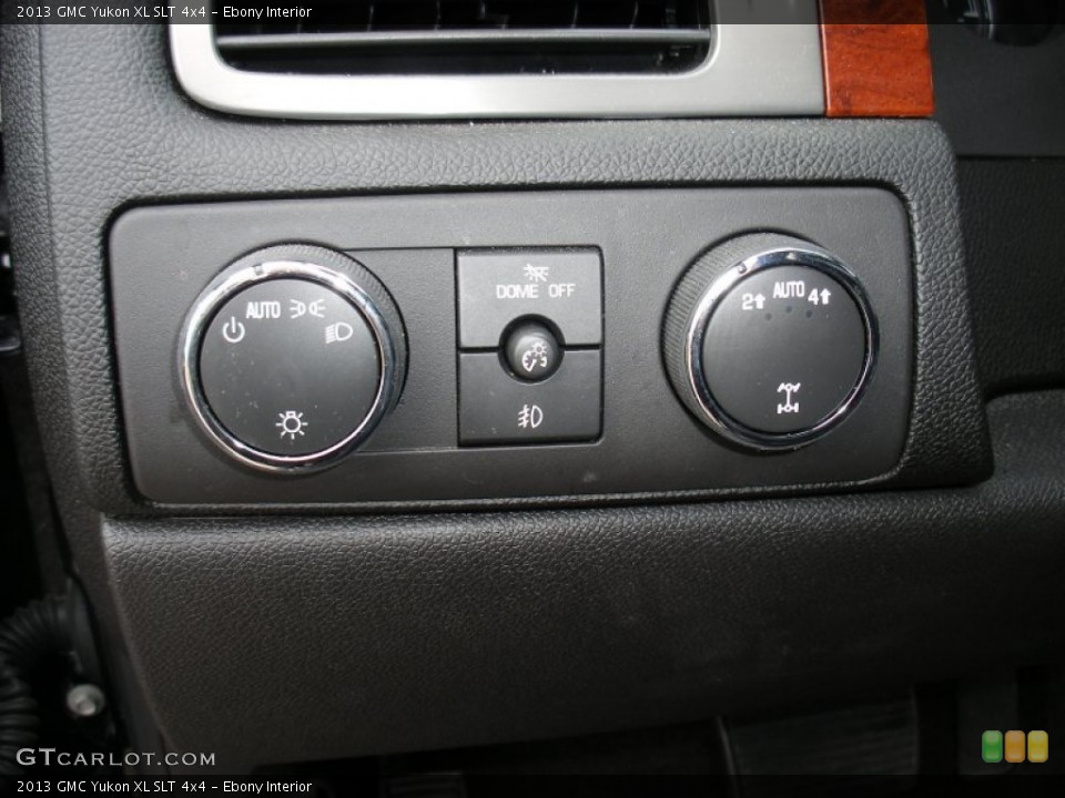 Ebony Interior Controls for the 2013 GMC Yukon XL SLT 4x4 #77115416