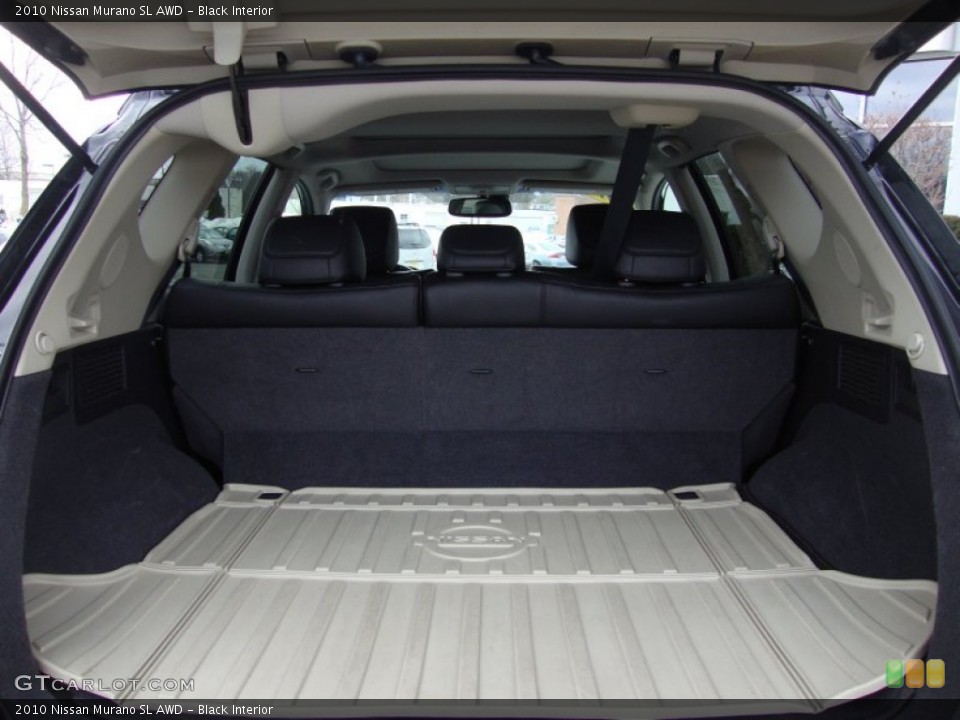 Black Interior Trunk for the 2010 Nissan Murano SL AWD #77115530